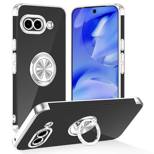 Coque Google Pixel 9A magnétique avec béquille anneau antichoc
