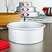 Fat Daddio's Anodized Aluminum Round Cake Pan, 7 x 3 Inch