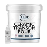 True Composites: Arjay 6011-Ceramic Pourable Compound Transom Putty-Cruise, Navy Ships, Bulk Vessels, LPG/LNG Tanks, Power Boats, Wood, Plywood Transom (1 Gallon)