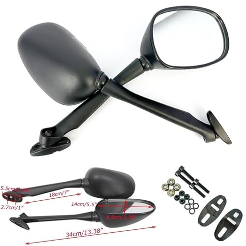 Espejo retrovisor de motocicleta CBR300R sustitución sin vibrar 5