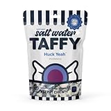 Taffy Shop Huck Yeah, Huckleberry Salt Water Taffy – Gourmet Soft Chewy Candy, Bulk Sweet Snack, Fresh Gift & Gluten-Free, 30 Individually Wrapped Pieces (7oz)