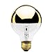 Bulbrite Incandescent G25 Medium Screw Base (E26) Light Bulb, 1 Count (Pack of 1), Gold