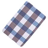 GLEAVI Große Verdickte Waschbare Bettunterlage aus Hautfreundlichem Material für Senioren und Frauen Wiederverwendbarer Matratzenschoner mit Hoher Saugfähigkeit rutschfest und