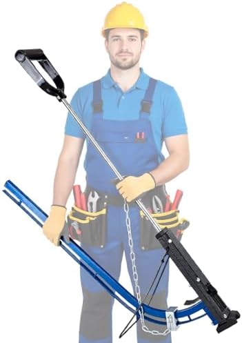 Underfloor Heating Pipe Clip Tacker Gun, Pipe Fixing Tools, with 300 Staples, Underfloor Heating Pipes Emplacement Stapler