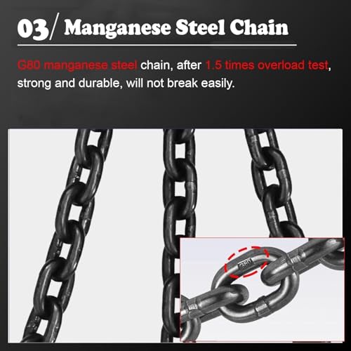 Chaînes de levage robustes pour équipements lourds et manutention
