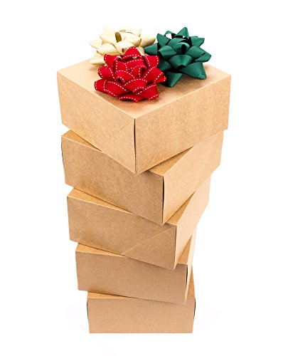 Hallmark 8" Gift Boxes for Christmas, Holidays, Birthdays, Weddings, Crafts, Fathers Day, Care Packages and More, 5 Box Set - Image 7