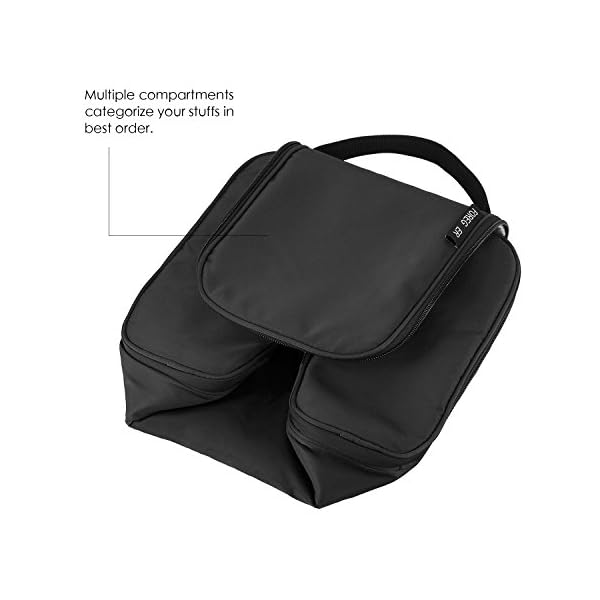 FOREGOER Travel Hanging Toiletry Bag Bathroom Organizer kit