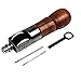 Sewing Awl Kit,Knoweasy Handmade Leather Sewing Machine,Stitch Sewing Awl Thread Kit,Fabric Sewing Awl and Fabric Leather Craft Tool