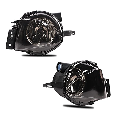 WISGOL Faros antiniebla para BMW 3 Series (SDN/WGN) (E90/E91) 2005 - 2008 un par (humo)