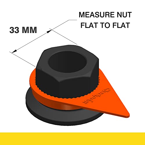 Image of Checkpoint 33 mm Wheel Nut Indicators Red - Checktorque Lug Nut Safety Indicators, Heat & Movement Detection for Commercial Trucks, Fleets & Trailers (100 Pack)