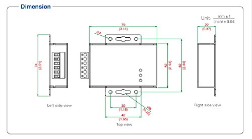 Répéteur RS485 anti-interférence pour protéger vos automates UT-2209 - 5