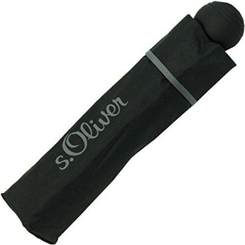 Preisvergleich Produktbild s.Oliver Mini Taschenschirm - Fruit Cocktail -neu- schwarz