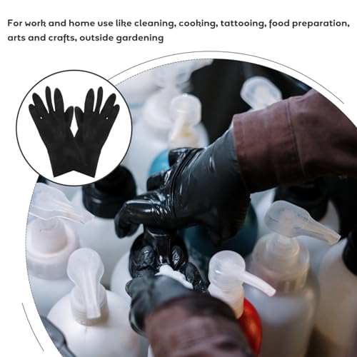 Gants en caoutchouc contre taches de shampooing déposant couleur - 2