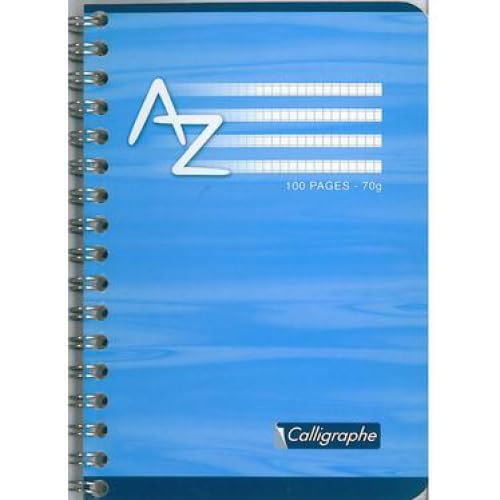Lot de 10 Répertoire Ligne 7000 9x14, 100p./50 feuilles 70 g/m² reliure intégrale, quadrillé 5x5
