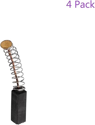 Miniatura 6 de DMiotech Paquete de 4 cepillos de carbono de 0.669 in x 0.236 in x 0.236 in para motor eléctrico