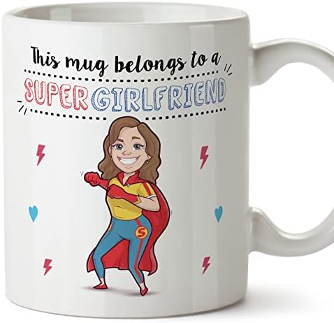 Mugffins Godfather Mug/Cup "Super Godfather"  Breakfast 11 oz Ceramic Mug Coffee Tea  Coffee Mug for Breakfast/Easter Gift Idea/Birthday Presents for Goduncles/Baptism Gift/Ceramic 11 oz
