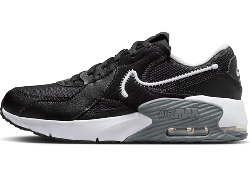Nike Air Max Excee Big Kids' Shoes (FB3058-002, Black/Dark Grey/White) Size 6.5