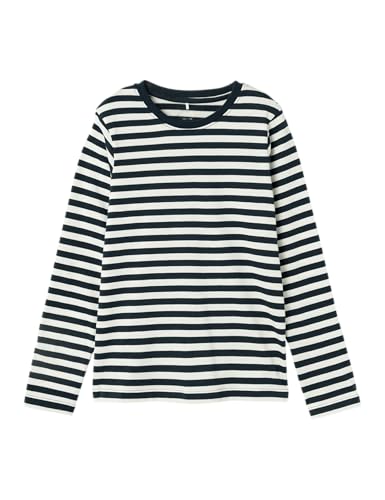 NAME IT Jungen Nkmsalmo Nreg Top Noos Langarmshirt, Dark Sapphire, 134-140...