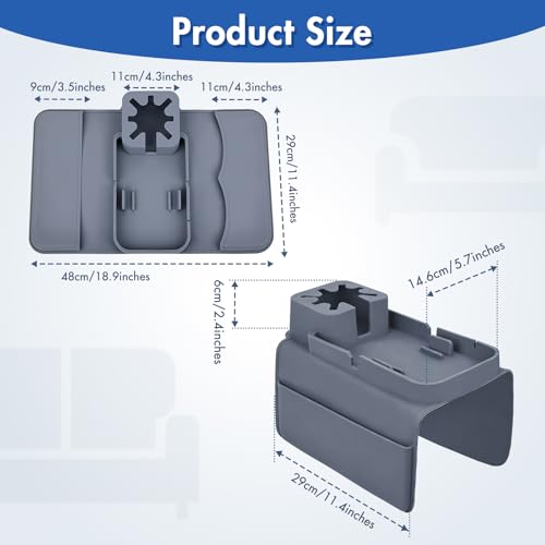 Range télécommande canapé en silicone gris pour soirée cinéma et apéritif