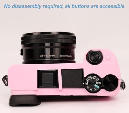 Pocoukate A6400-03 Case For Sony Alpha A6400, A6300, A6100 Camera thumb #3