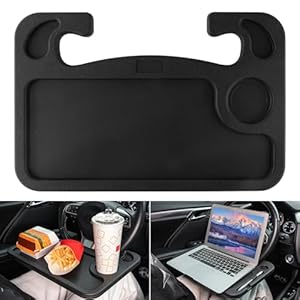 JUSTTOP Car Steering Wheel Desk, Mu...