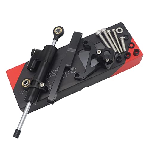 �z���_�ɑΉ� CB1000R 2008-2016 CNC �X�e�A�����O�_���p�[�X�^�r���C�U�[�V���b�N�A�u�\�[�o�[�����}�E���g�u���P�b�g(Style 5)