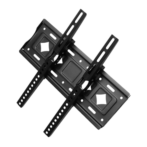 Support mural TV Housoutil simple attache ecran plat fixe orientable discret