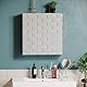 Bath Vida Tiano Badezimmerschrank, Doppeltür, verspiegelt, Wandmontage, Edelstahl, modern, Silber