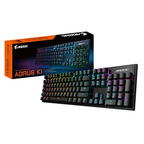Clavier Gamer mécanique Cherry MX Gigabyte Aorus K1 RGB Neuf - vue 4