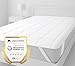 Produktbild Matratzenschoner 90 x 200 cm - Matratzenauflage für Matratzen bis 30cm - Bei 60°C waschbar & Öko-Tex Zertifiziert für mehr Hygiene im Bett - Unterbett als Schutz für Boxspringbett & Topper
