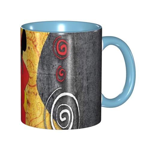 ͂܂ꂽ`IȃAtJ̏ }OJbv }O R[q[Jbv Sky Blue Z~bN 330ml  H ϔM  v[g