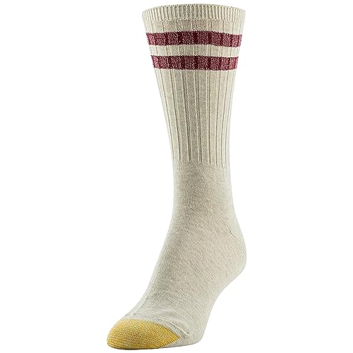 Image of GOLDTOE Womens Casual Texture Crew Socks, Multipairs