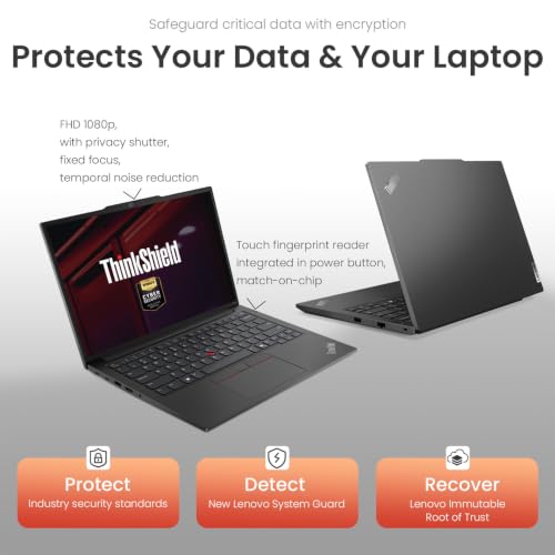 Image of Lenovo ThinkPad E14 Gen 6 14 inch FHD+ AMD Ryzen 5 7535U Business Laptop