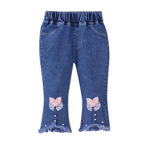 Generisch 2025-Baby Mädchen Denim Jeans Kleinkind Kind Hosen...