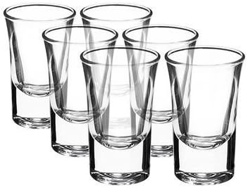 Vasos de chupito de postre de 1.5 onzas, juego de 6 unidades