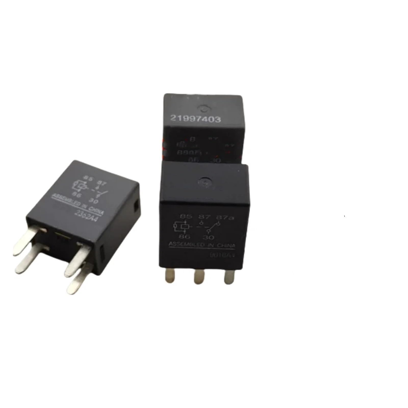Relé conmutador 12V 21997403 de 4 pines para sustitución 3