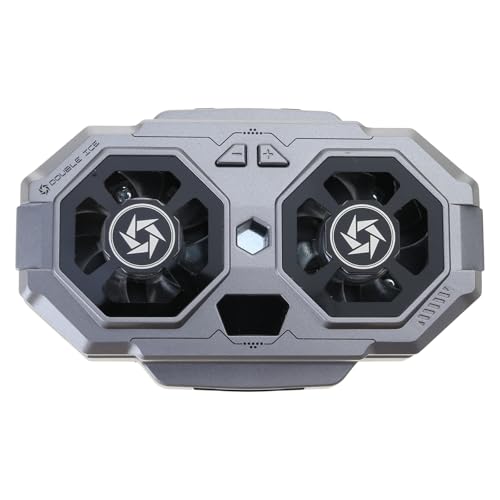 Radiador del teléfono móvil para Vlog de transmisión en vivo con doble ventilador