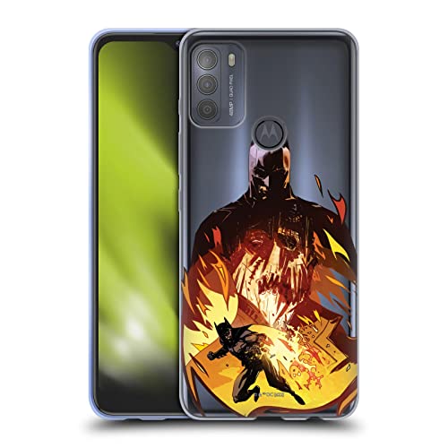 Head Case Designs sous Licence Officielle Batman Begins Scarecrow Graphiques Coque en Gel Doux Compatible avec Motorola Moto G50