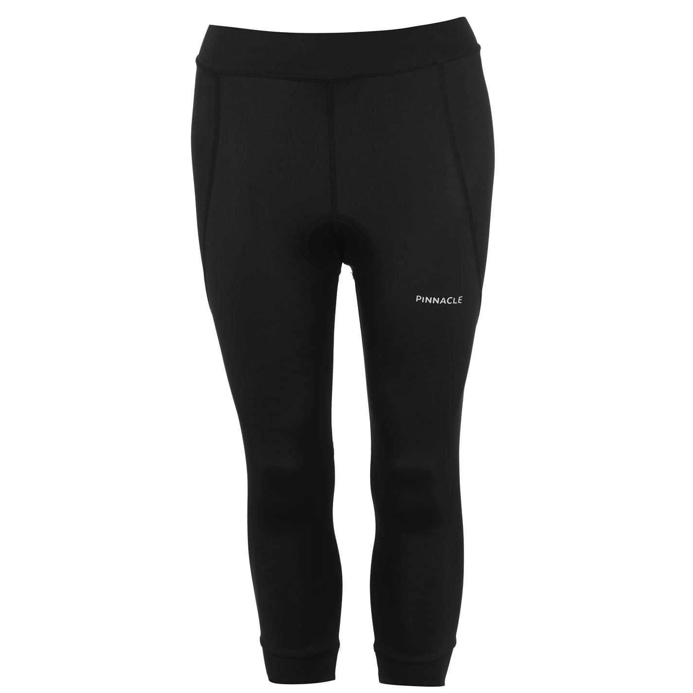 Pinnacle Womens Cycling Capri Tights Black 12