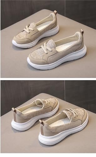 Women Orthopedic Walking Shoes Breathable Slip On Arch Support for On The Go 2025 Comfortable Loafers Wide Width Fit Non Slip Sneakers4