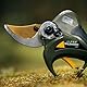 ALPEN Elektrische Gartenschere Wildhorn 40 - HSS-Titan-Klinge, 40 mm Schnittdurchmesser, 1 Li-Ion-Akkus, 3-fach-Ladegerät, Koffer & Zubehör