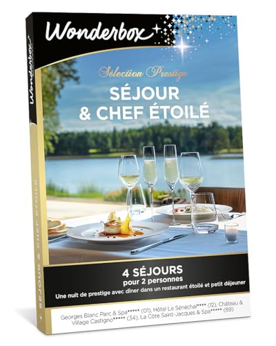 Wonderbox - Séjour & Chef Étoilé - Coffret Cadeau -