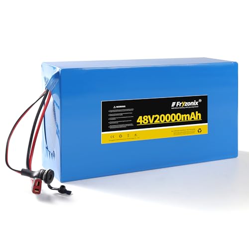 1 Pack 48V 20Ah Ebike Battery, 48 Volt Lithium Battery