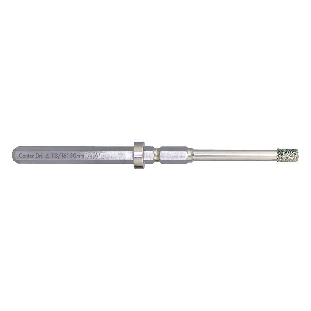 Mèche de centrage CMT 552-DD1 évite les dérapages de scie cloche diamant D30 S8 DR