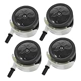 Convivial : la structure des roulettes universelles amovibles vous permet de nettoyer les patins pour déambulateurs et les roues pour meubles en parfait état avec un minimum d'effort, roues de remplacement, roue de poussette