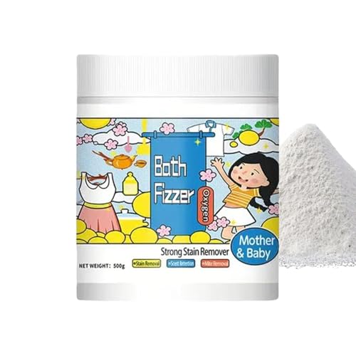 Laundry Soap Powder, 500g Hyper Concentrated Powerful Quick Powder, Wash Stain Remover For Milk Sweat Oil Fruit Stains Blood Shi