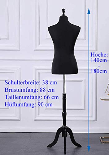 Loywe Schneiderpuppe Damenbüste Büste Torso Gr.36/38 | LW6016S-1