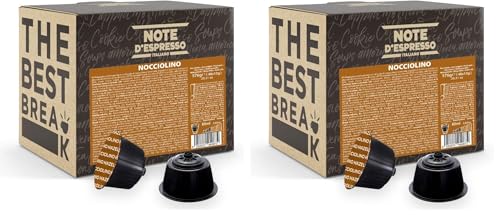 Note d'Espresso - Avellana - Cápsulas compatibles con Cafeteras NESCAFE'* DOLCE GUSTO* - 48 caps (Paquete de 2)