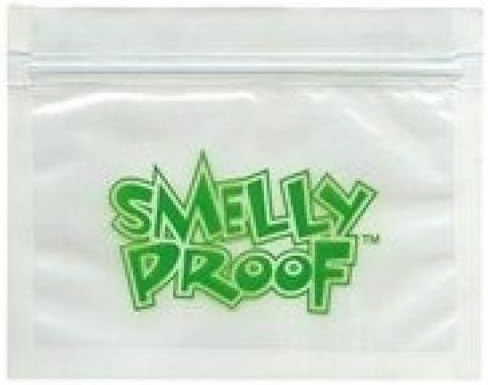 3 x Smelly Proof Zip Snap Grip Bags 17cm x 14cm