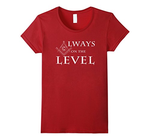 Freemason T Shirt Always On The Level Freemason Gift